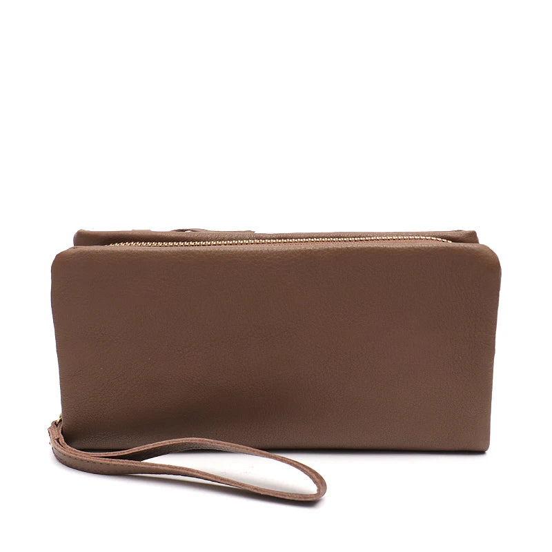 Minimal Zip Wristlet Wallet