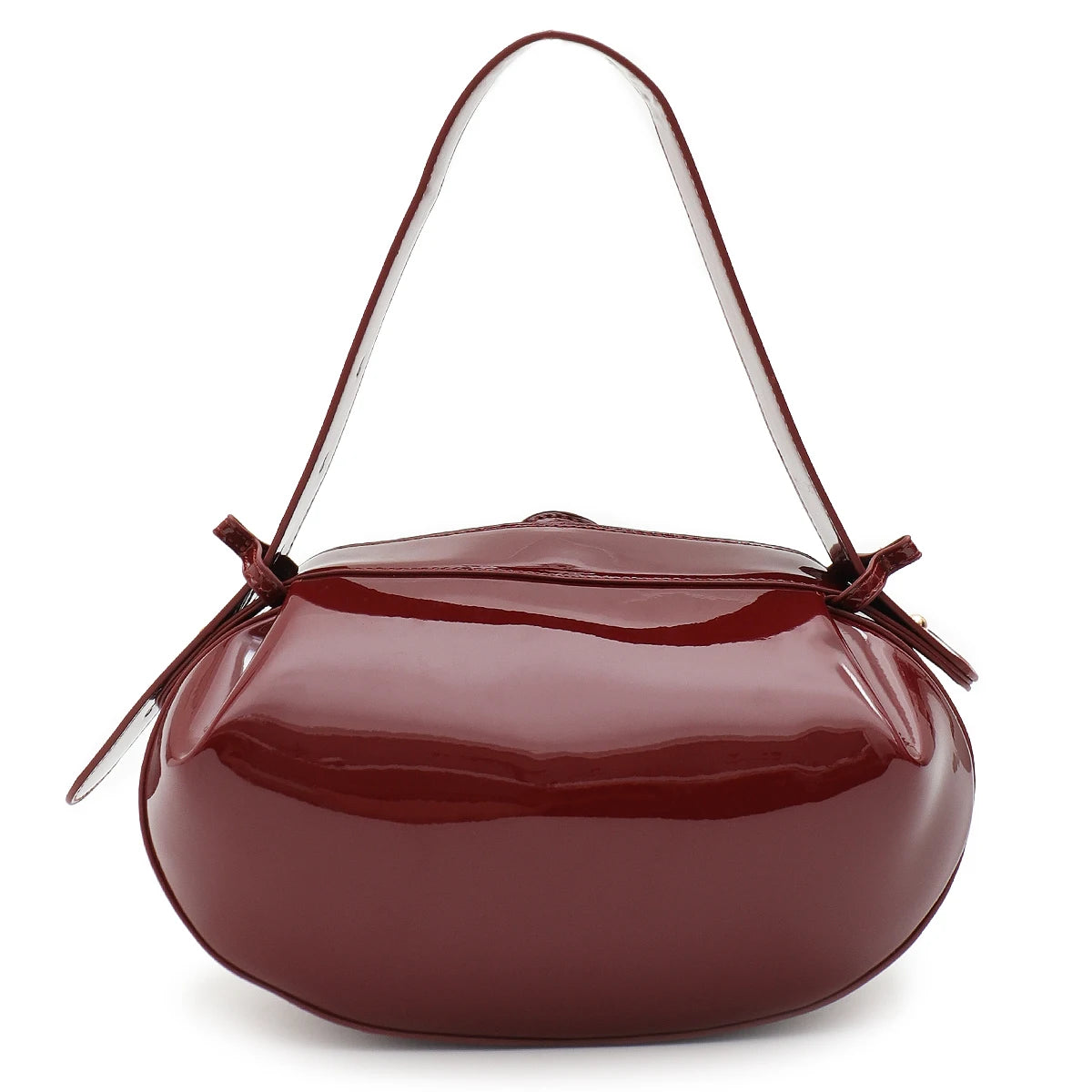 Structured Oval Shoulder Bag