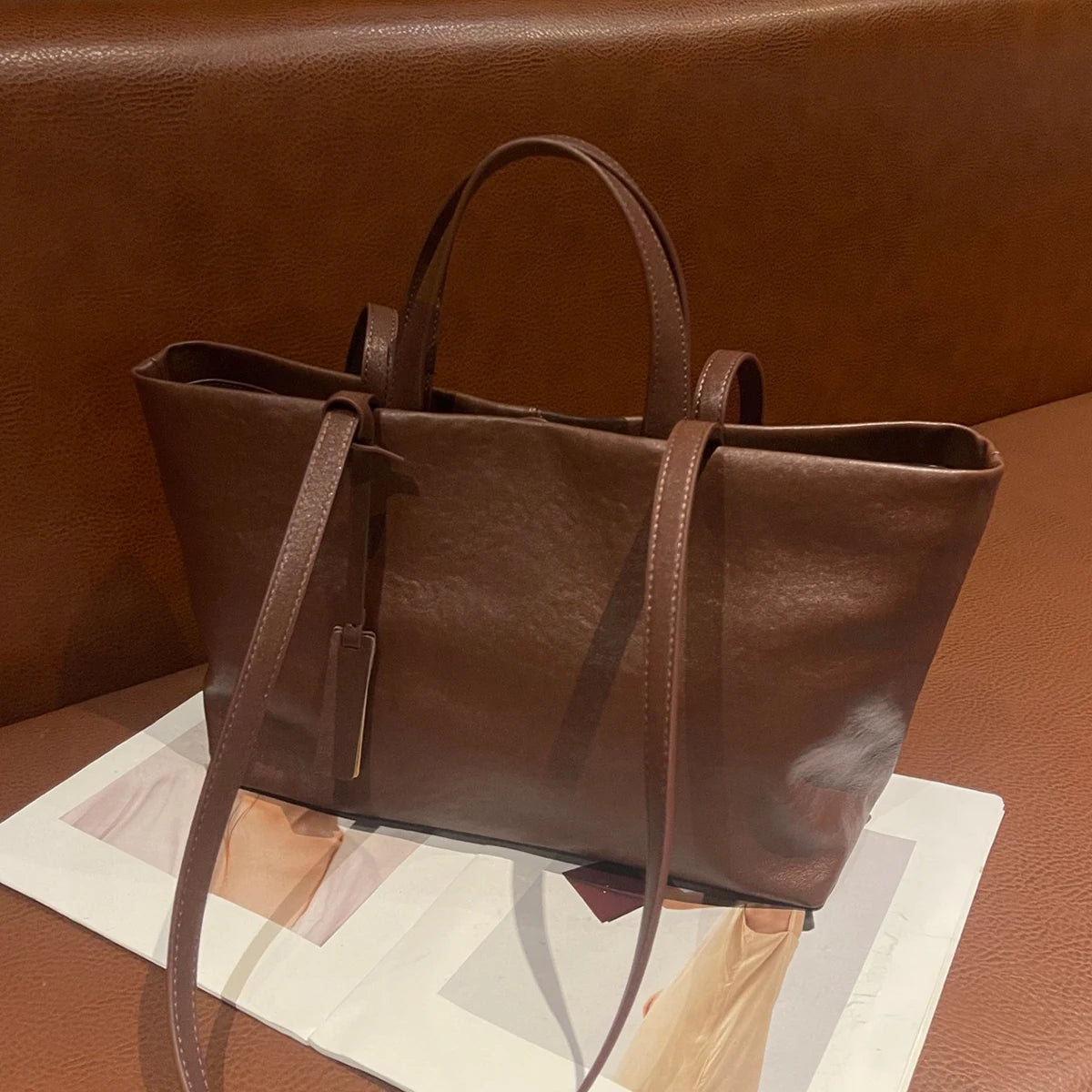 Classic Large Shoulder Tote
