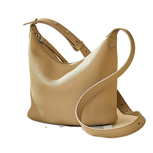 Compact Bucket Crossbody Bag
