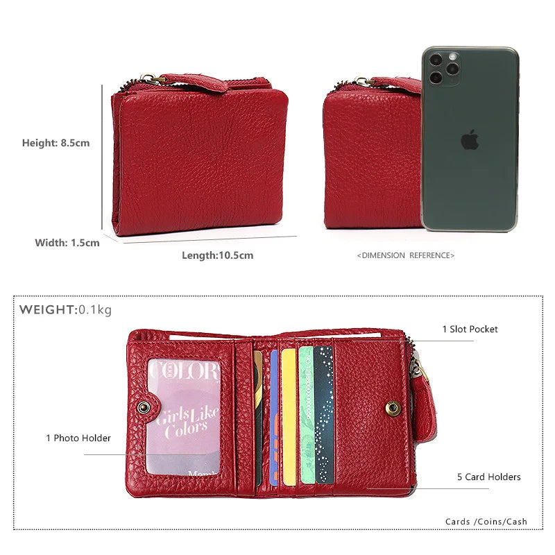 Minimal Zip Card Wallet