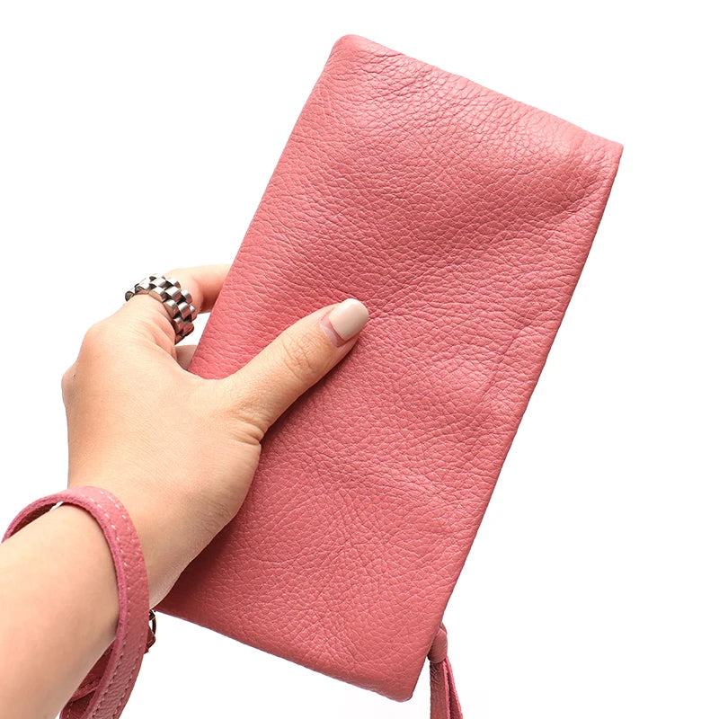 Minimal Zip Wristlet Wallet
