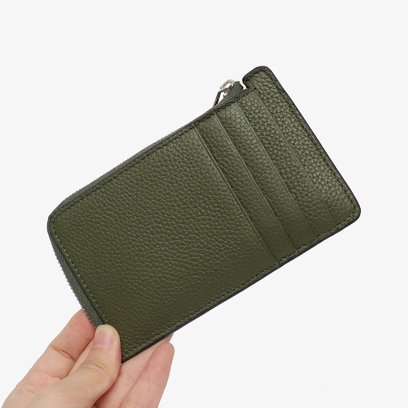 Multi-Slot Zip Card Wallet