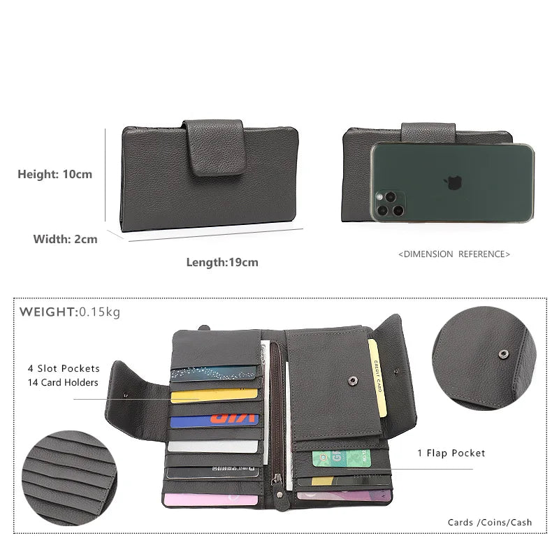 Minimal Tab Long Wallet