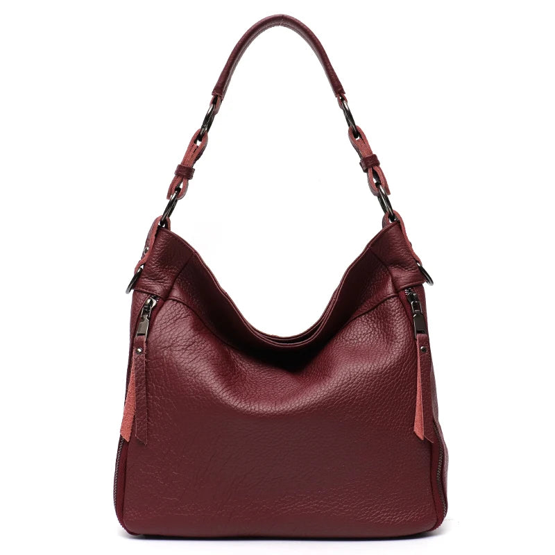 Multi-Pocket Soft Hobo