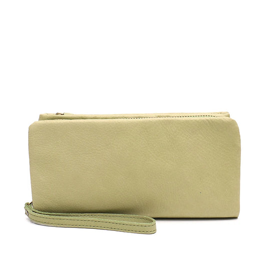 Minimal Zip Wristlet Wallet