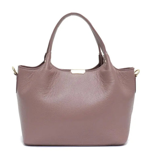 Sculpted Double-Handle Tote