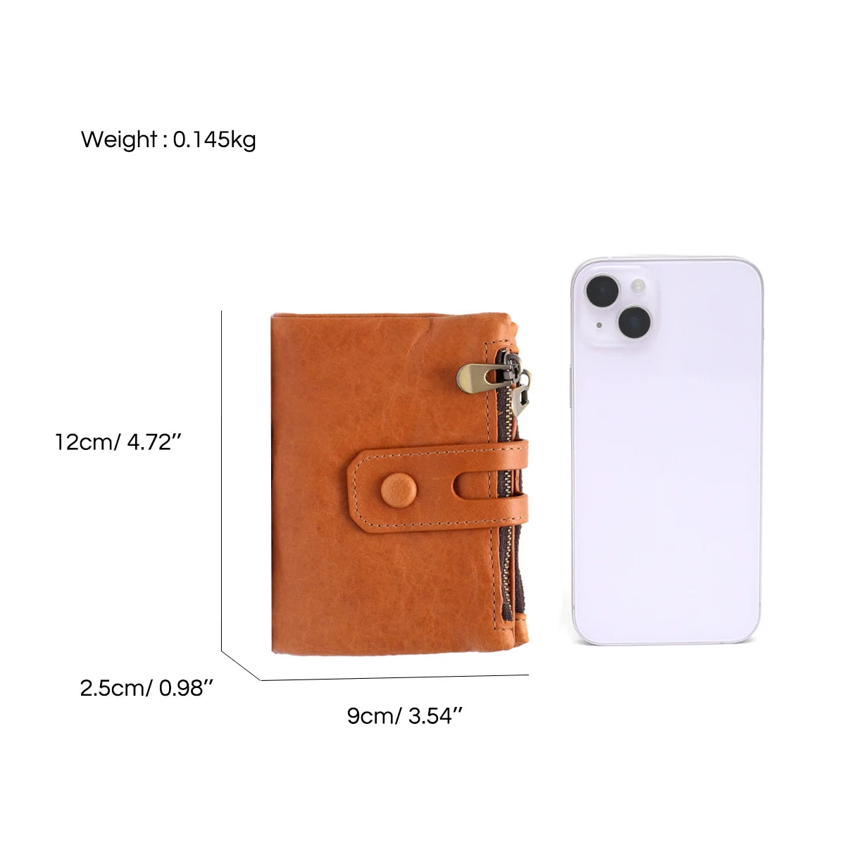 Double-Zip Snap Wallet