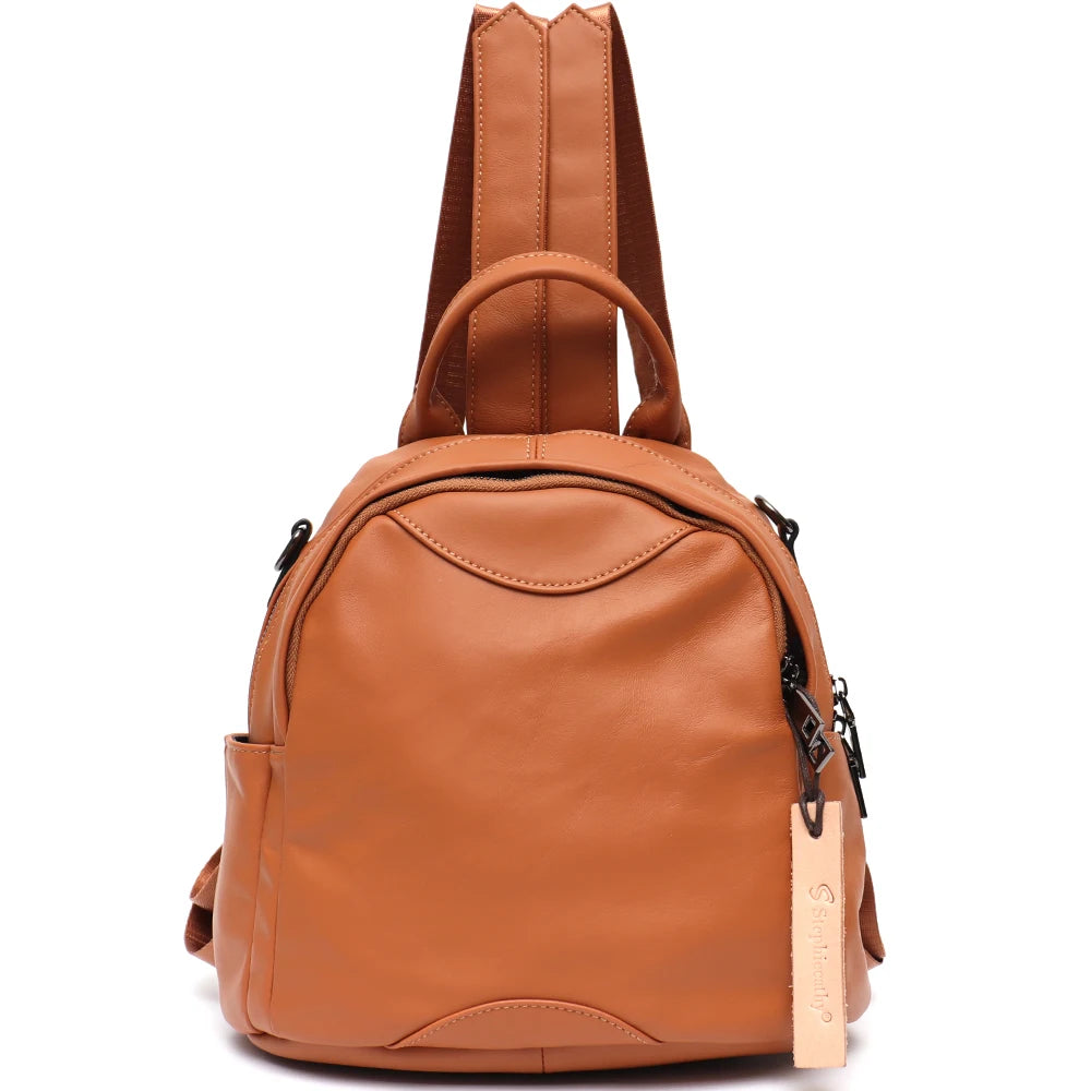 Compact Curved Backpack