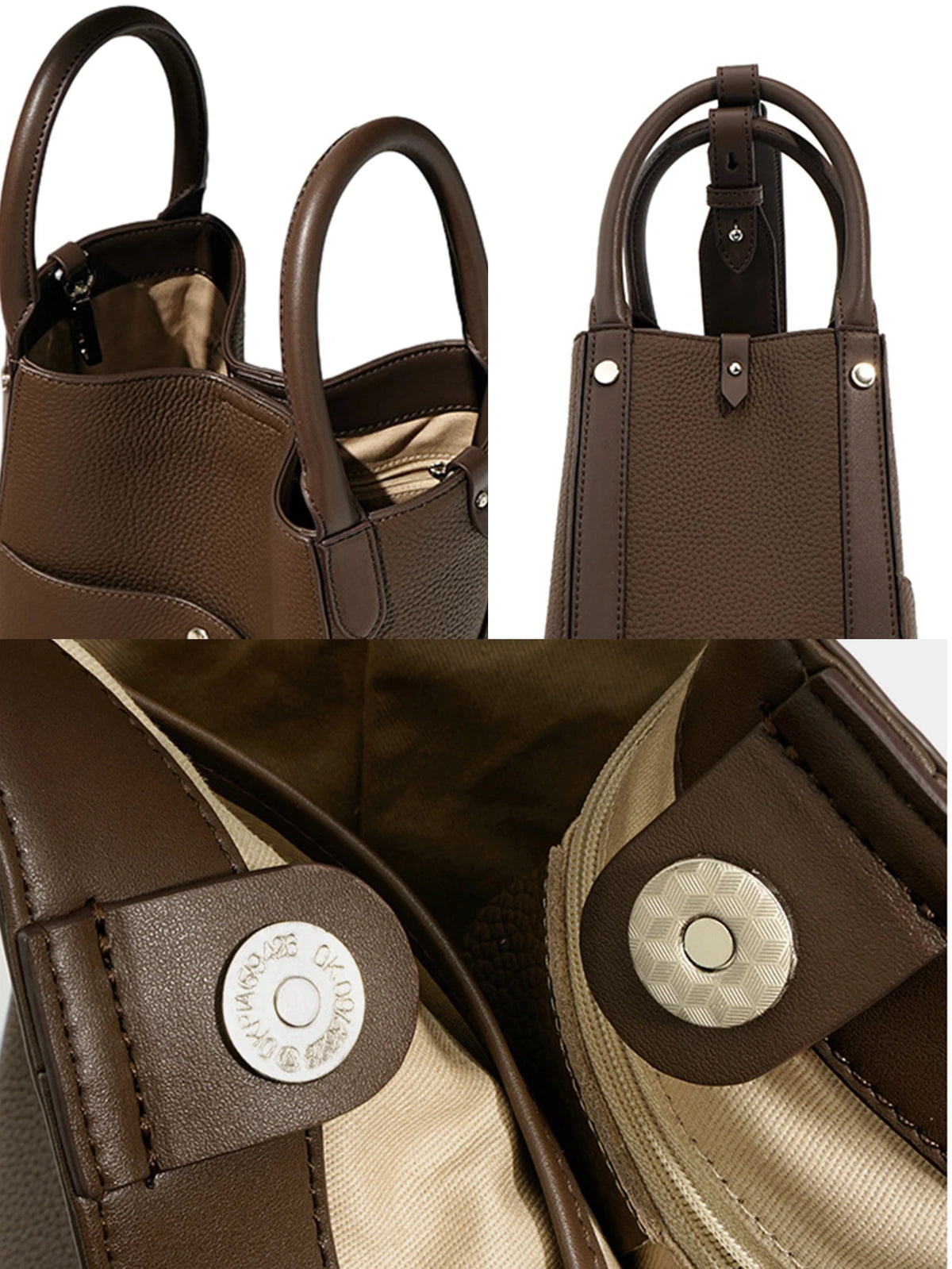 Soft Snap Shoulder Tote