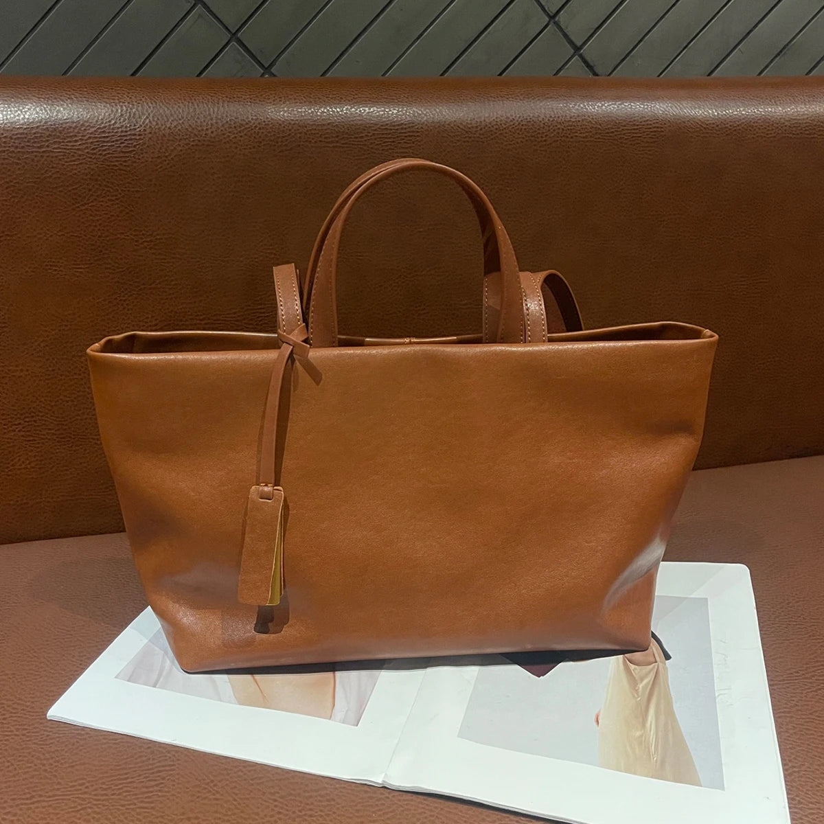 Classic Large Shoulder Tote