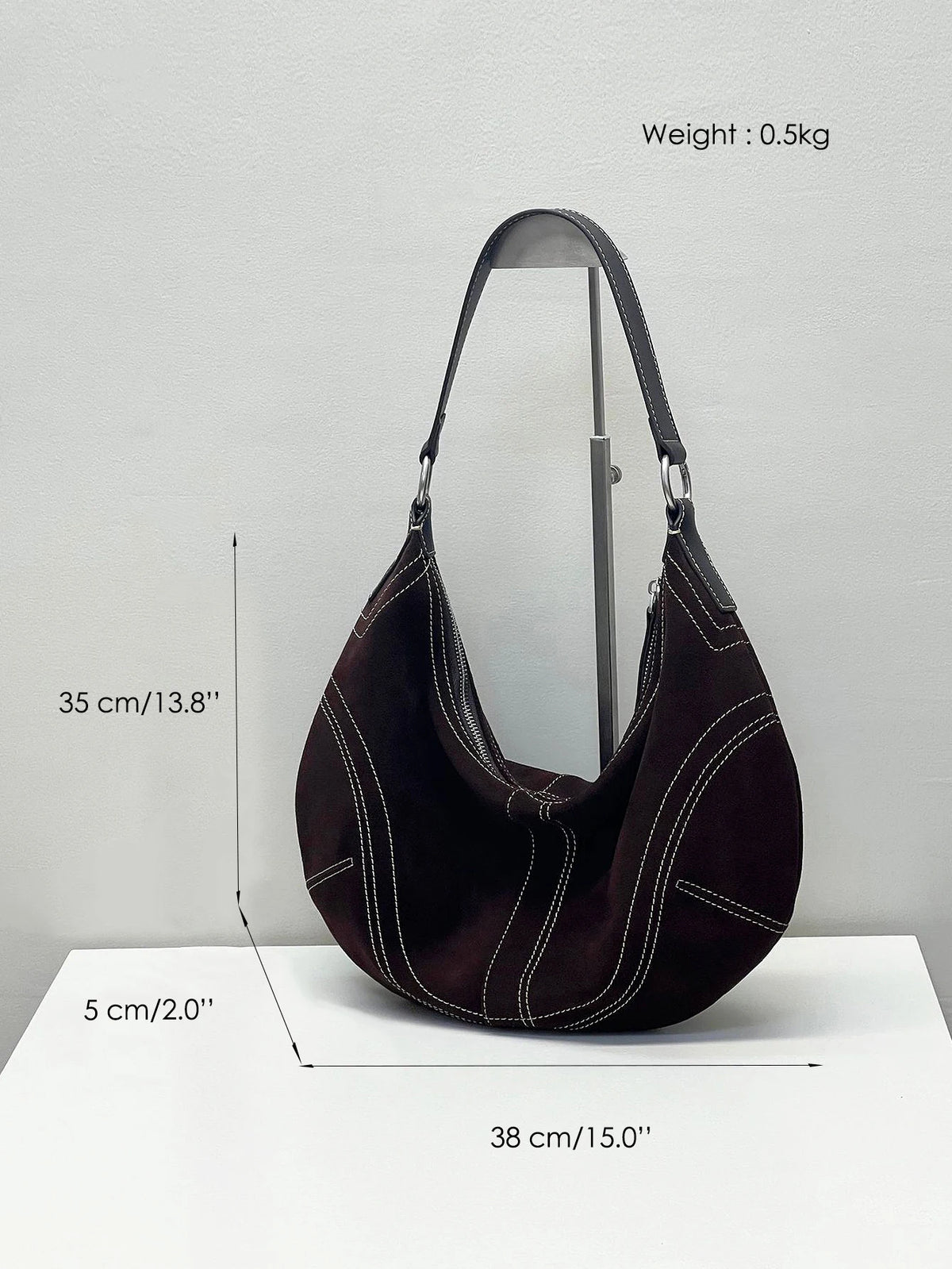 Soft Half-Moon Hobo
