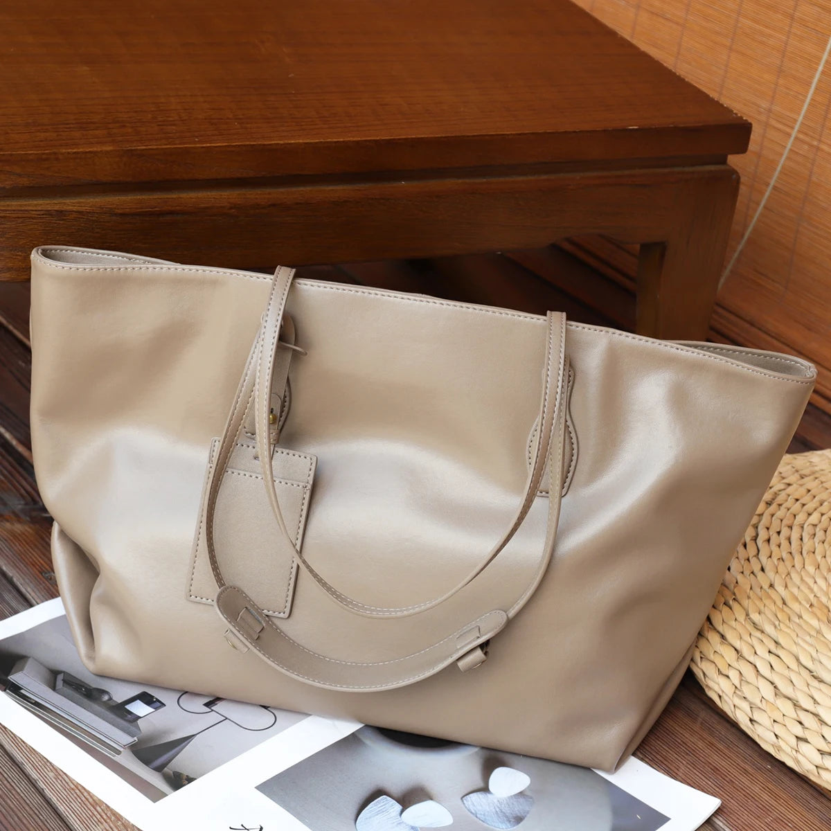 Soft Slouchy Tote Bag
