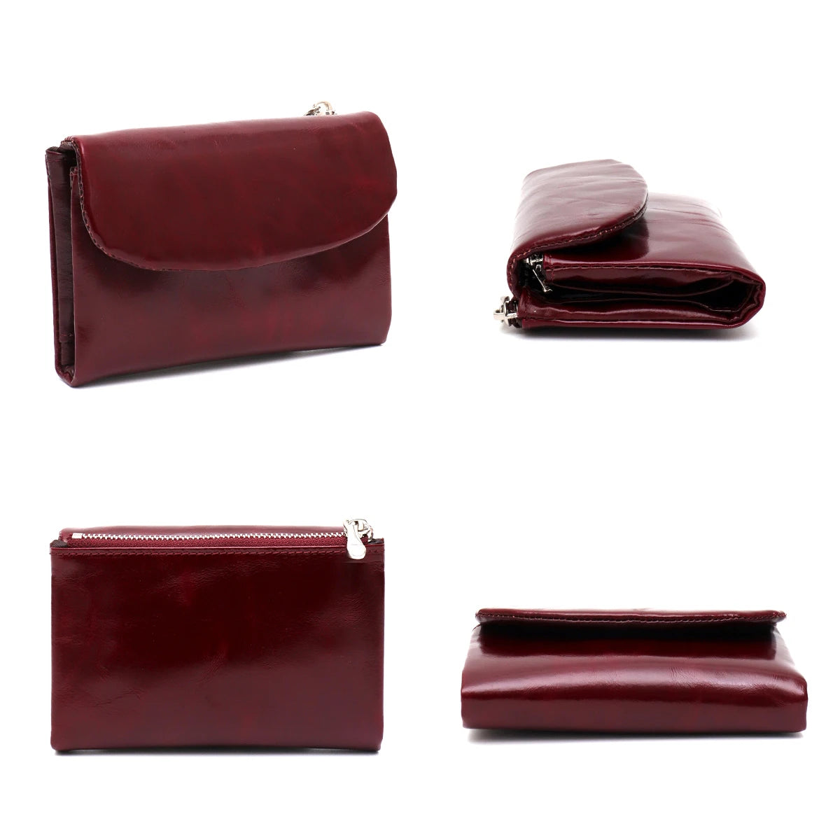Vintage Flap Bifold Wallet