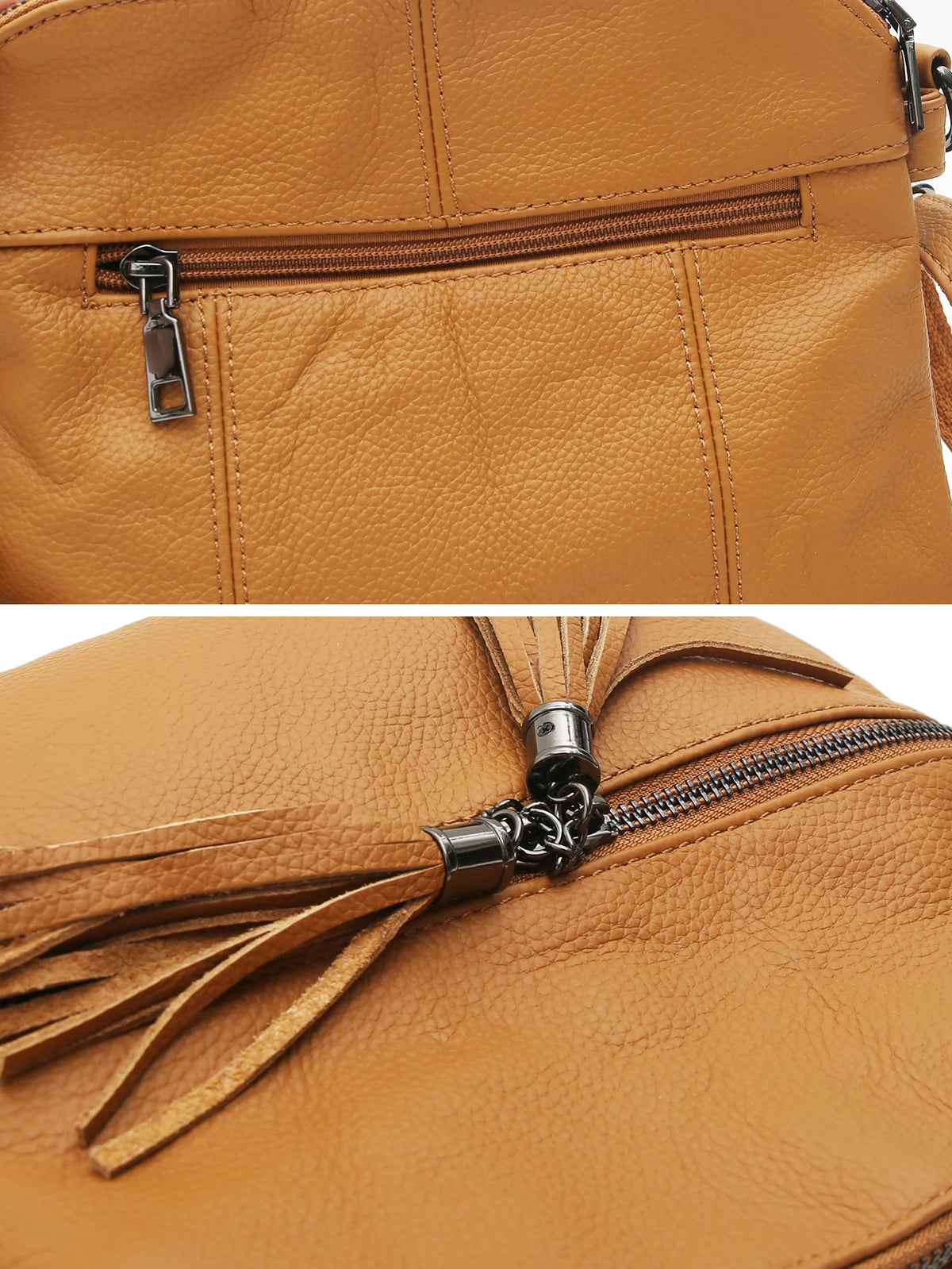 Tassel Flap Crossbody Bag