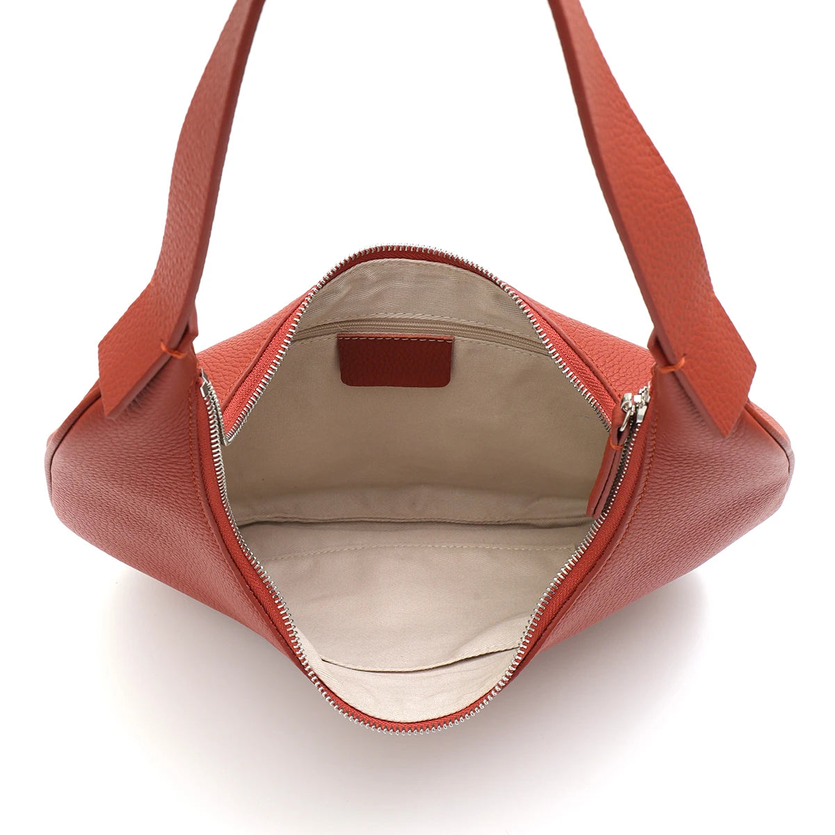 Minimal Crescent Shoulder Bag