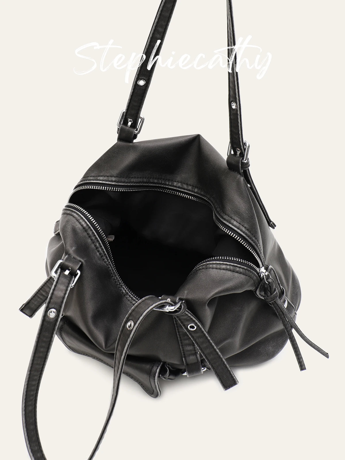 Grommet Shoulder Bag