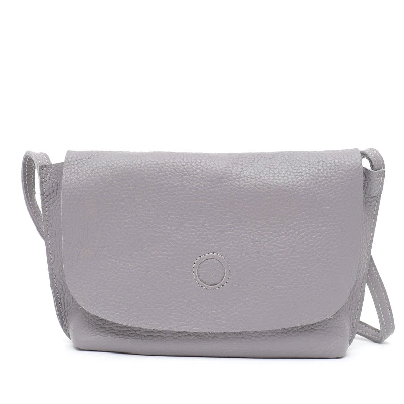 Rounded Flap Crossbody Bag
