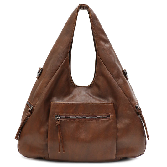 Multi-Pocket Cutout Hobo