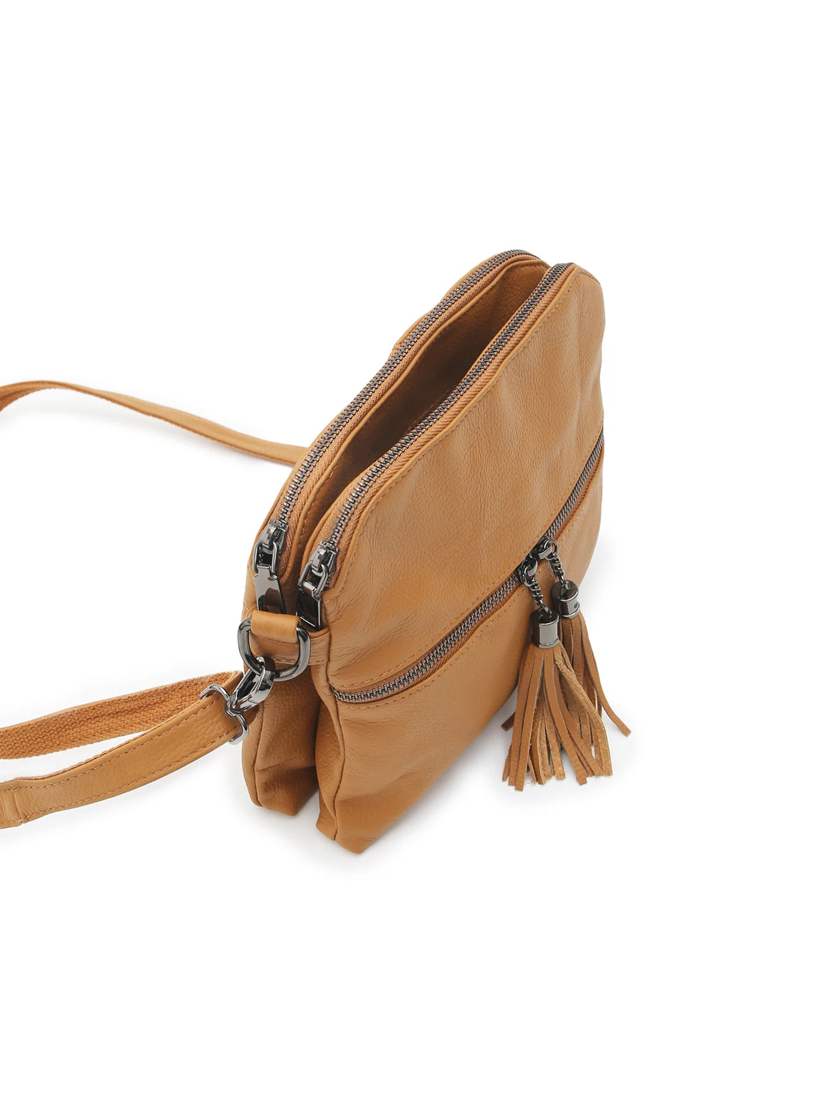Tassel Flap Crossbody Bag