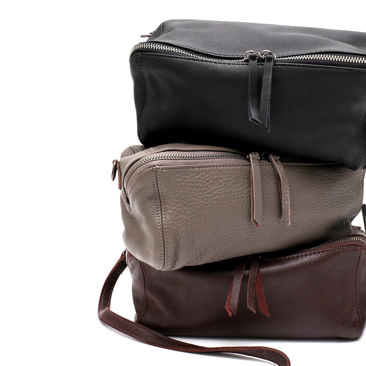 Soft Zip Crossbody Bag