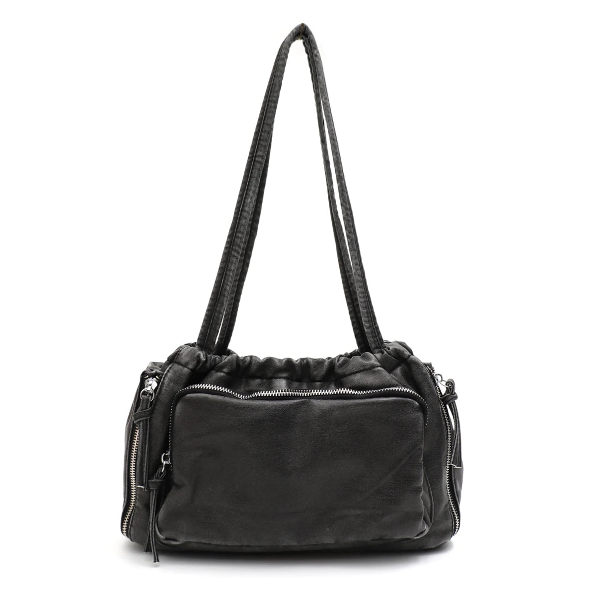 Multi-Pocket Shoulder Tote