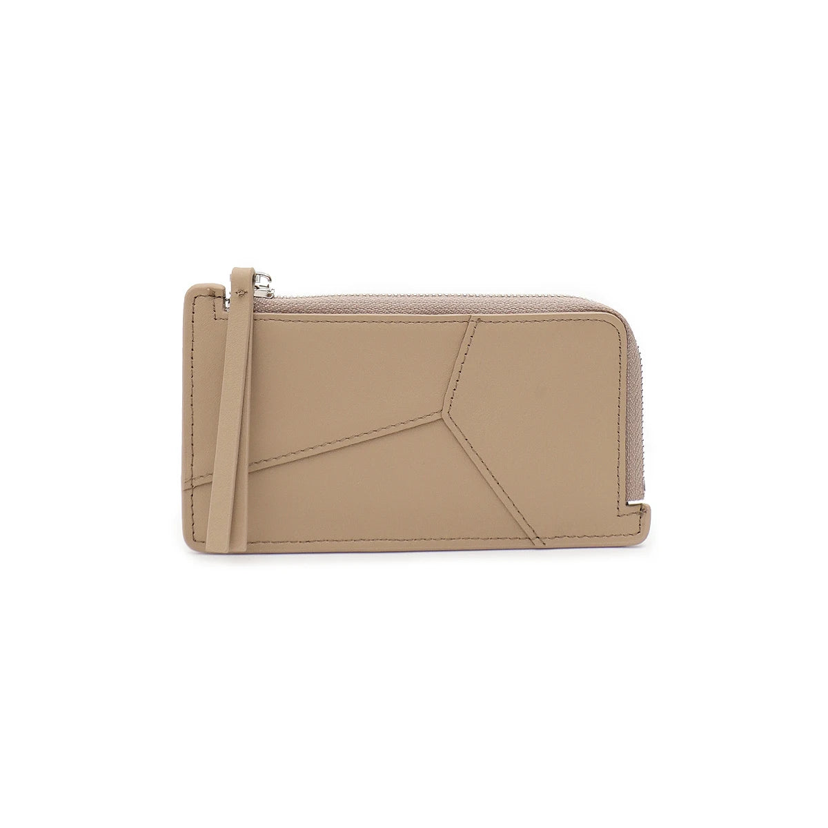 Geometric Zip Card Holder