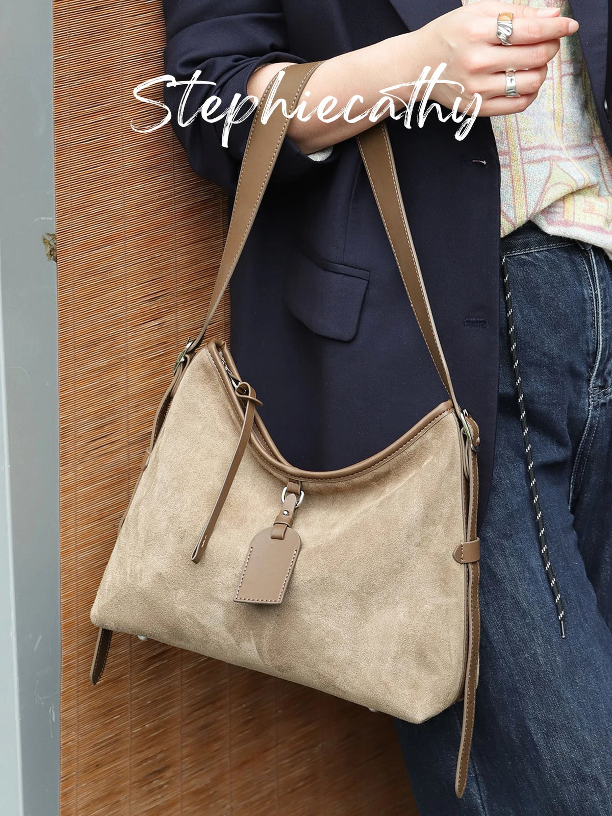 Adjustable Soft Hobo Bag