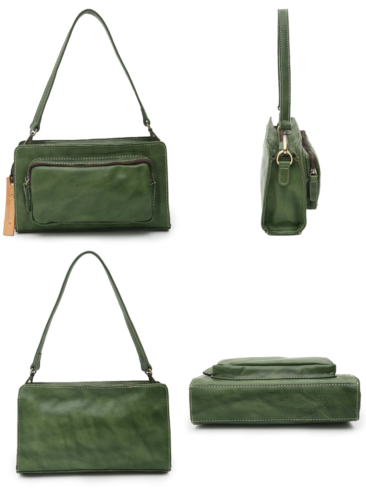 Leopard-Strap Crossbody Bag