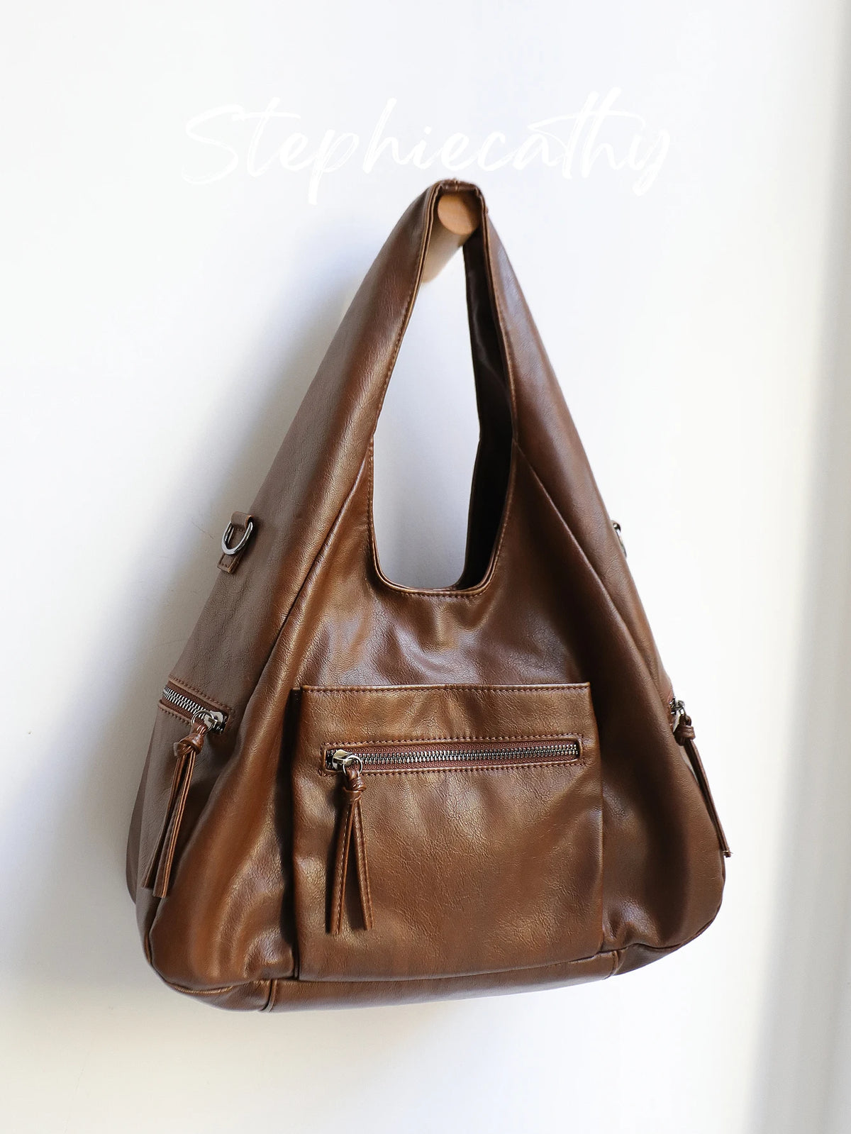 Multi-Pocket Cutout Hobo