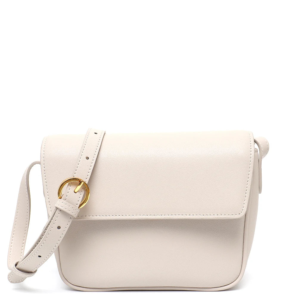 Minimal Flap Crossbody Bag