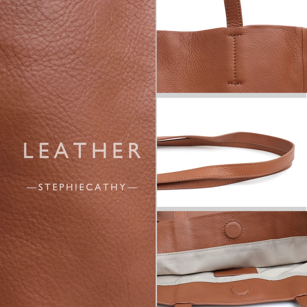 Minimal Crescent Tote