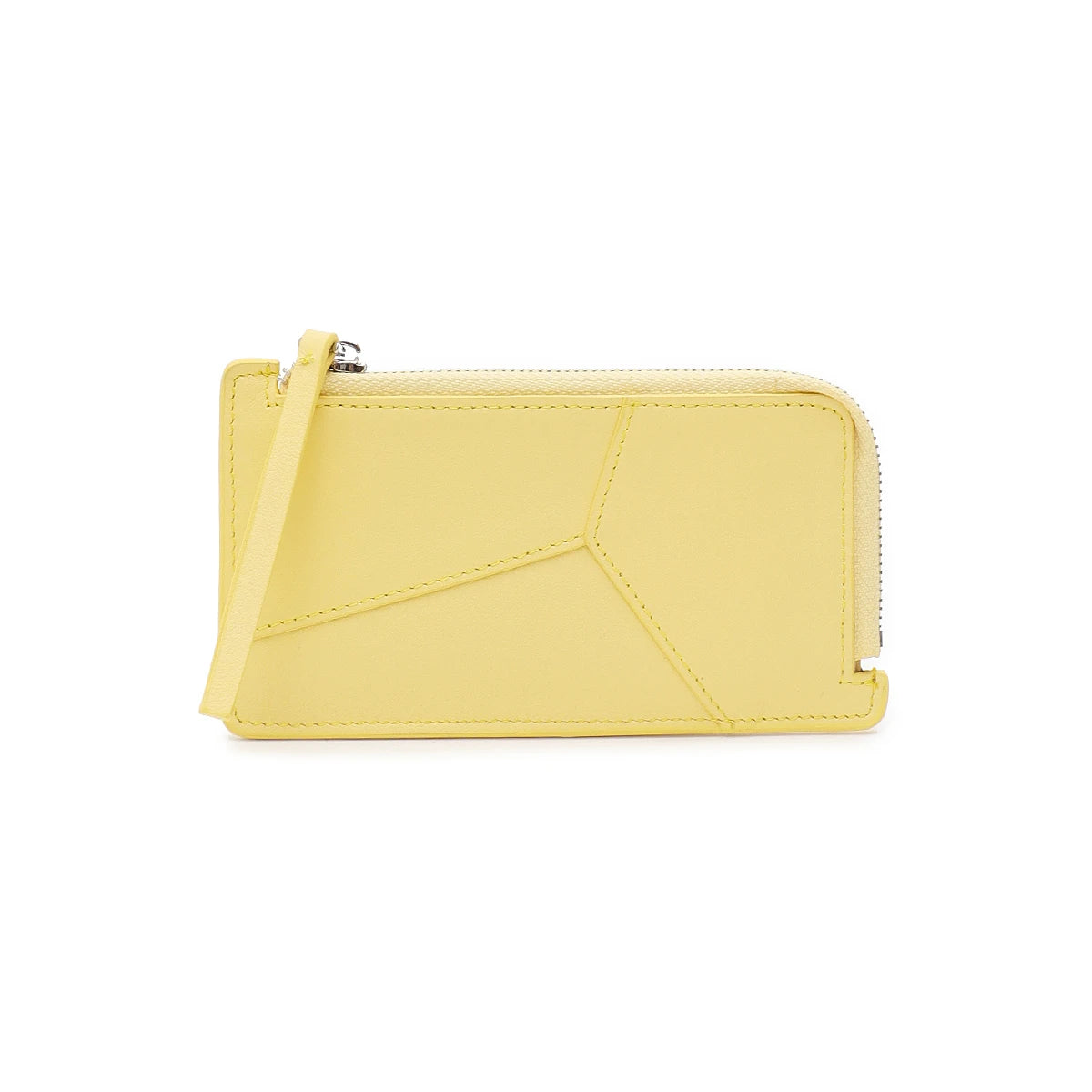 Geometric Zip Card Holder