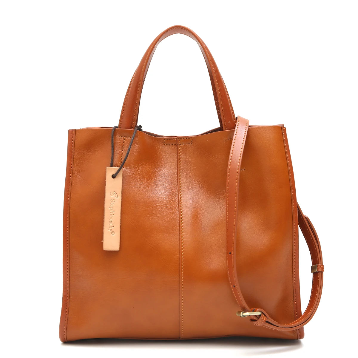 Minimal Top-Handle Tote