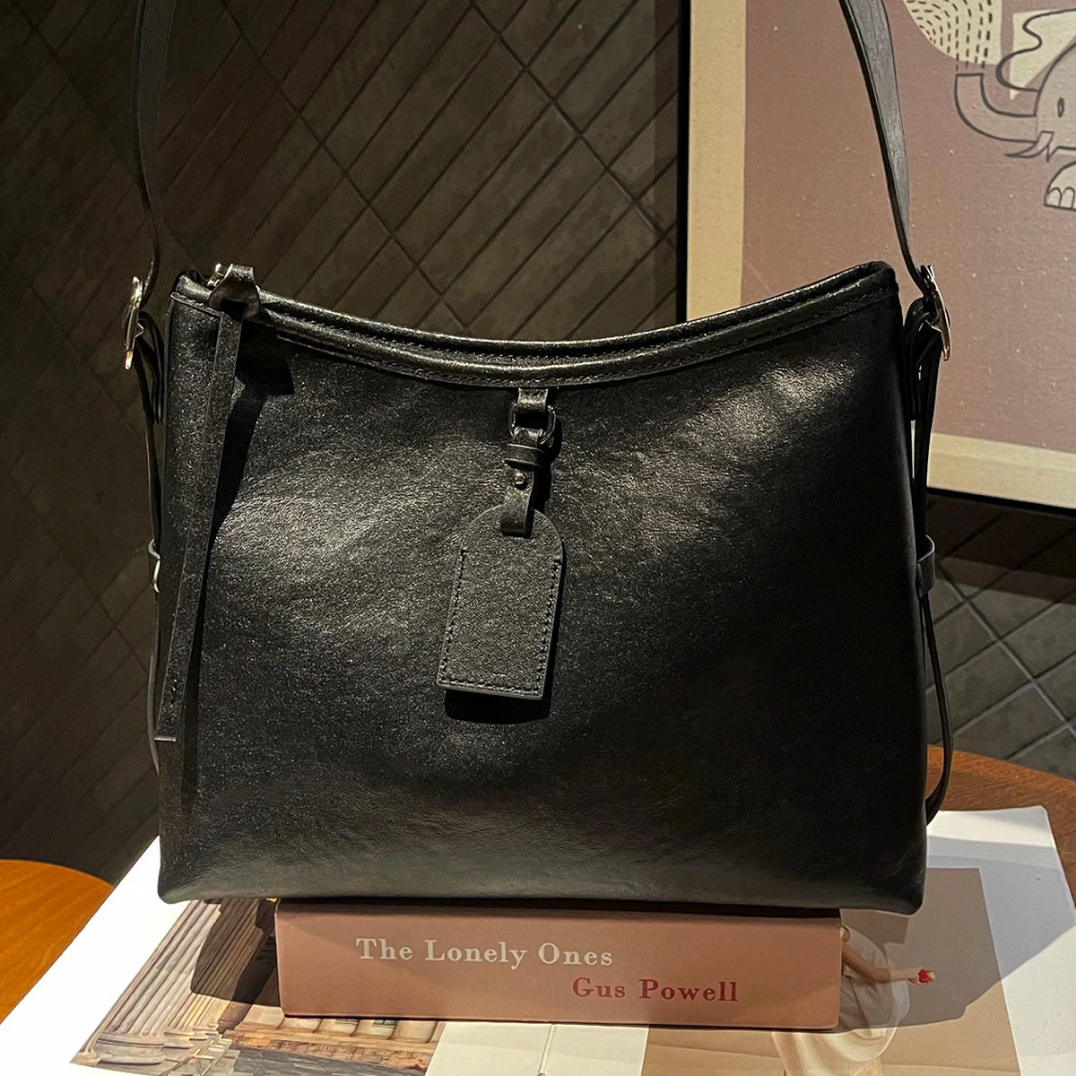 Minimal Square Shoulder Bag