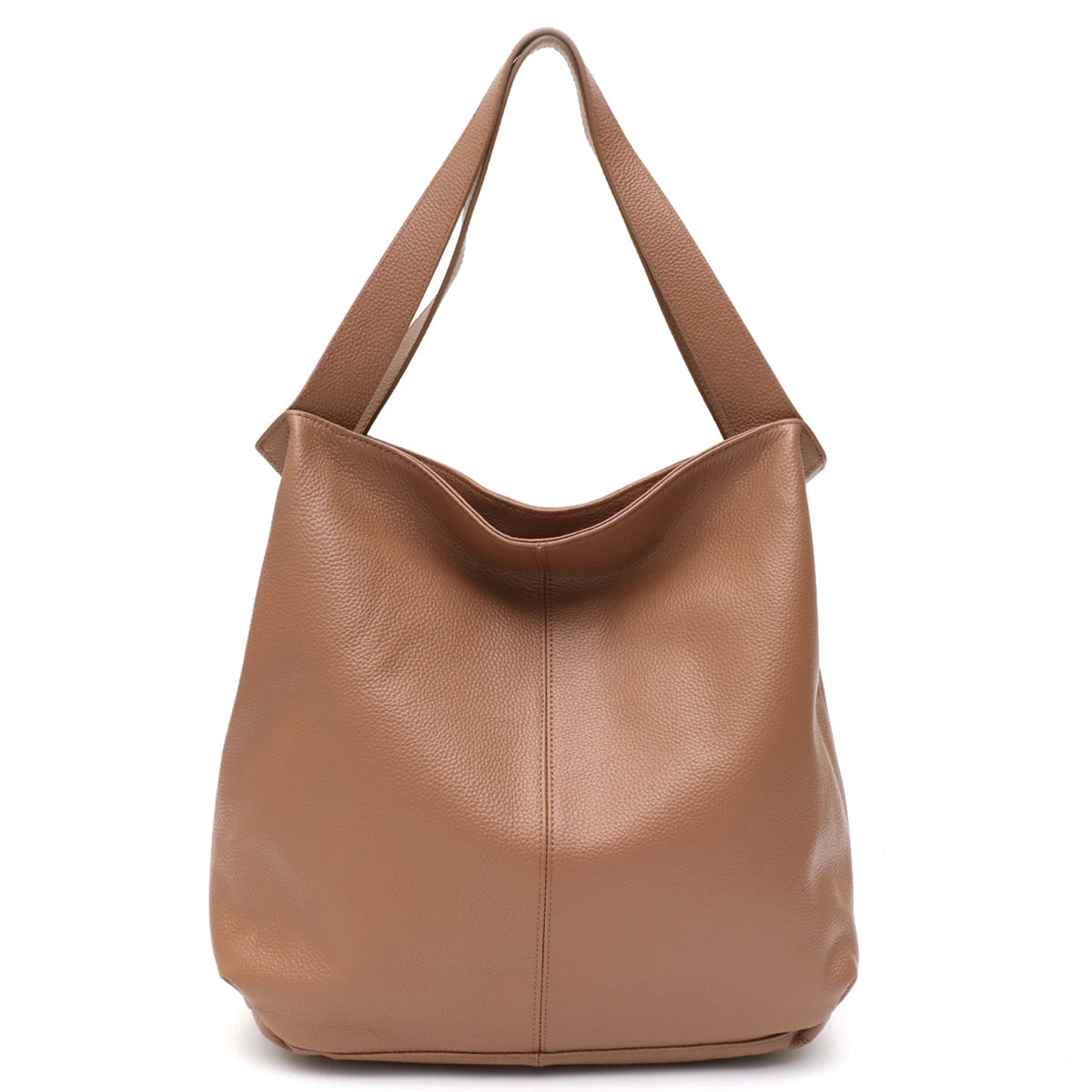 Wide-Strap Slouchy Hobo