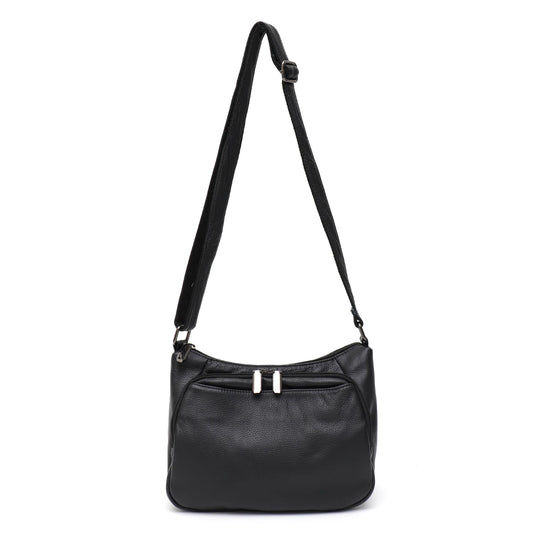 Minimal Zip Shoulder Bag