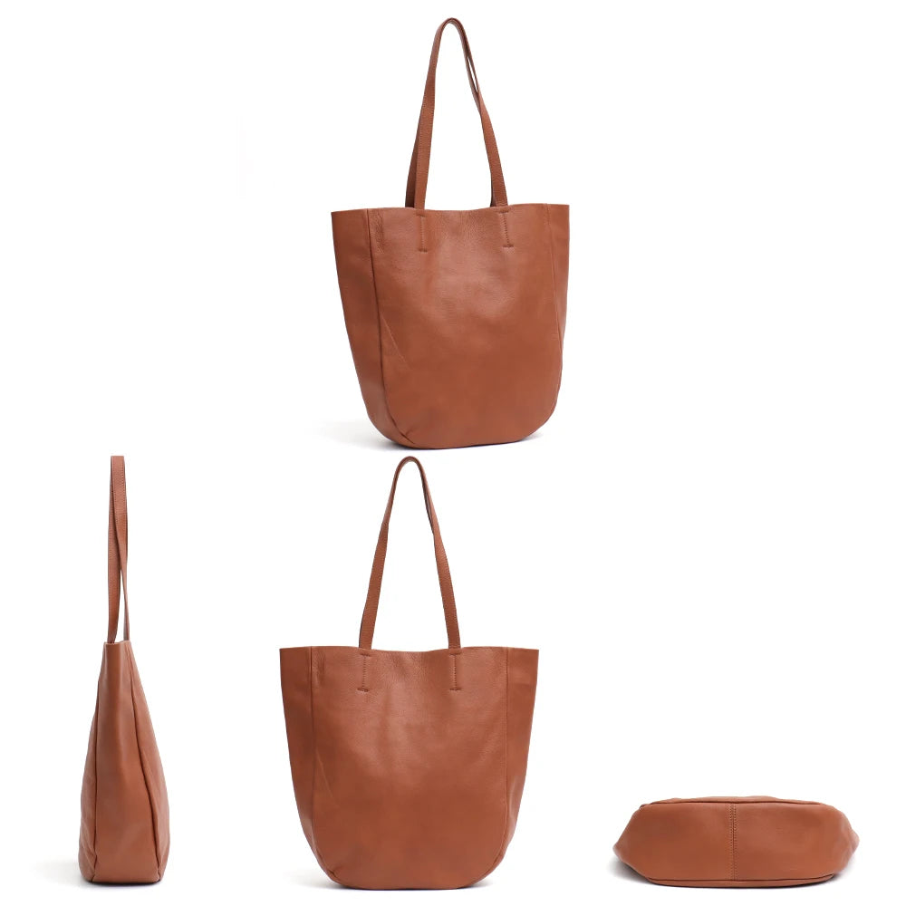 Minimal Crescent Tote