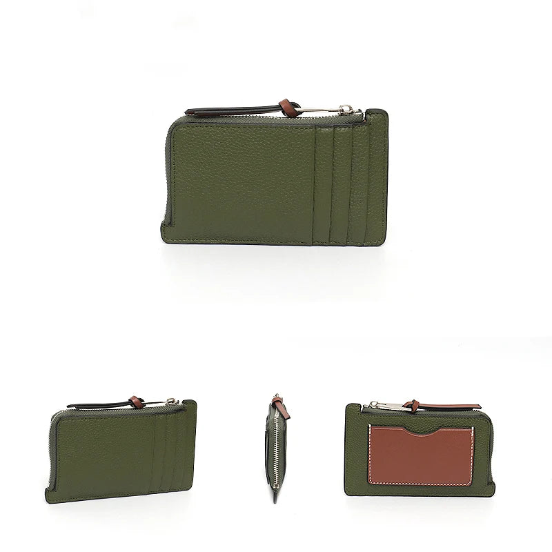 Multi-Slot Zip Card Wallet