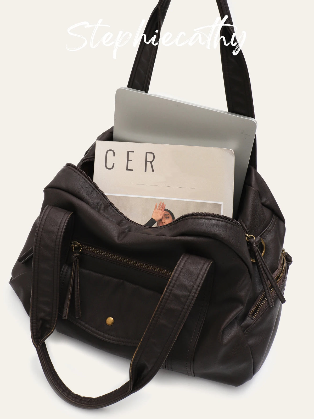 Soft Barrel Shoulder Bag