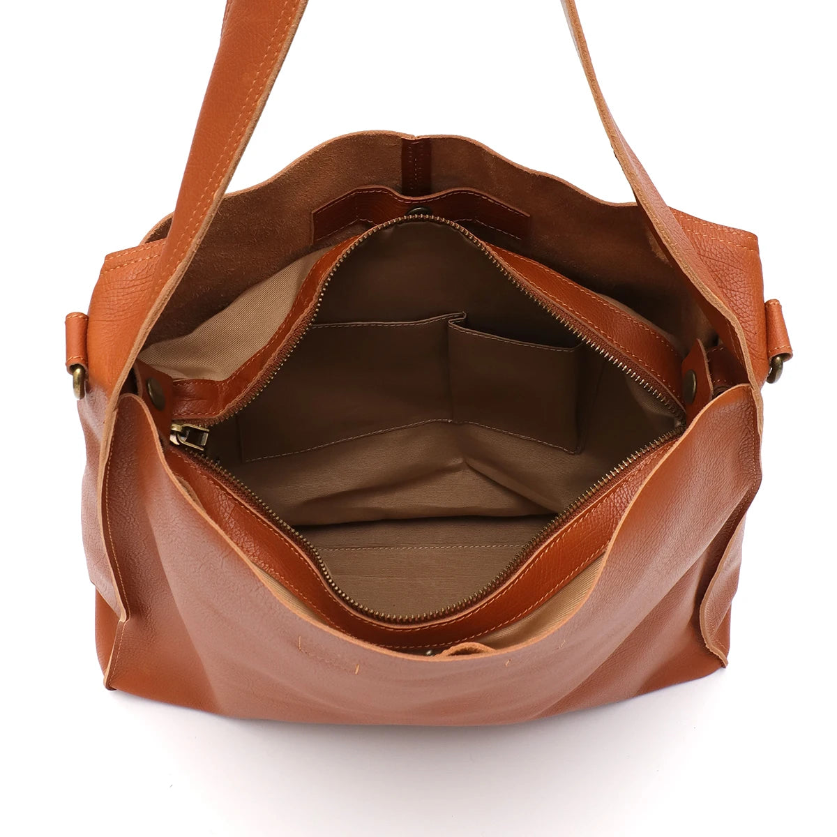 Clean-Line Zip Hobo