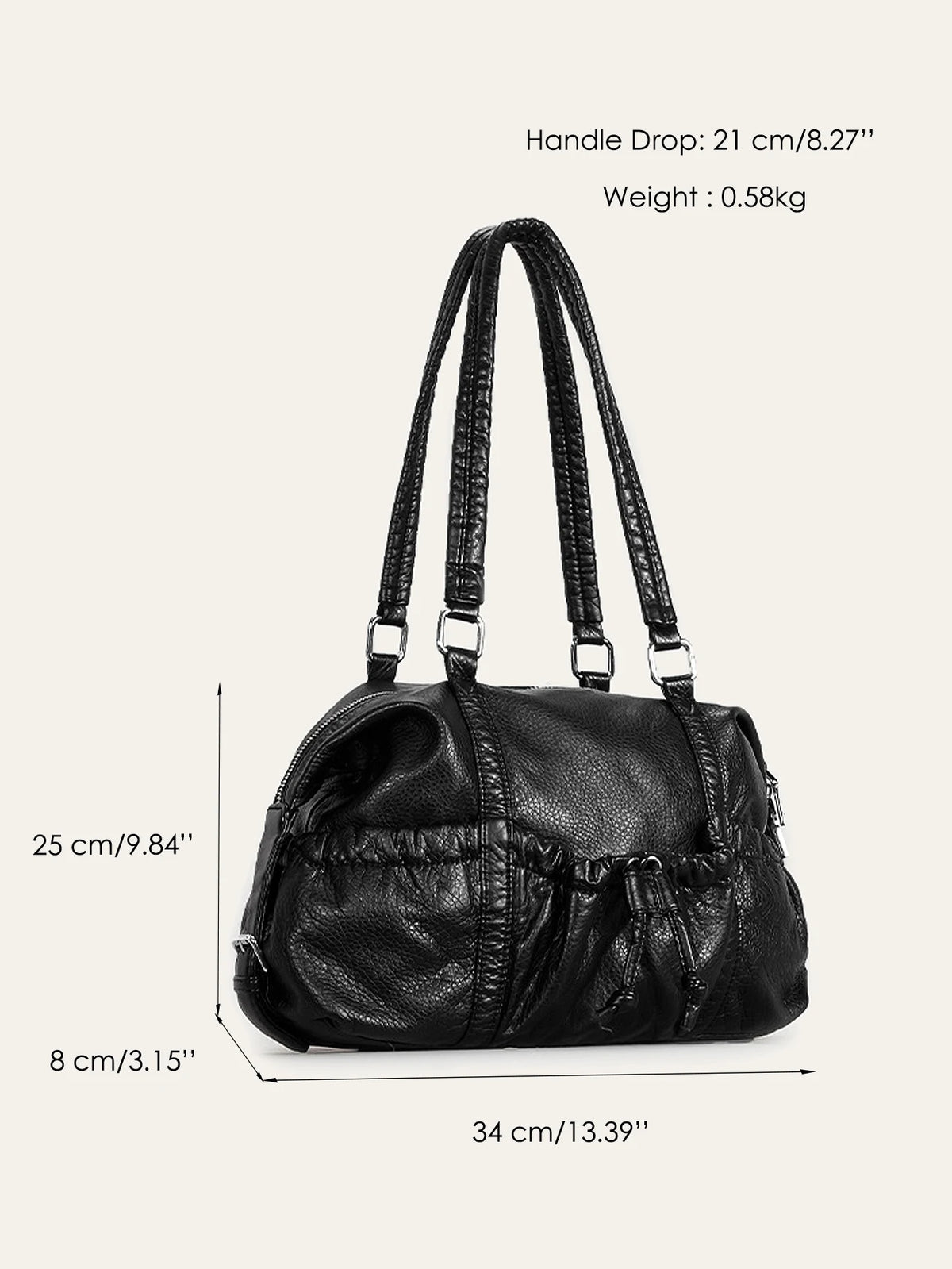 Multi-Pocket Laptop Satchel