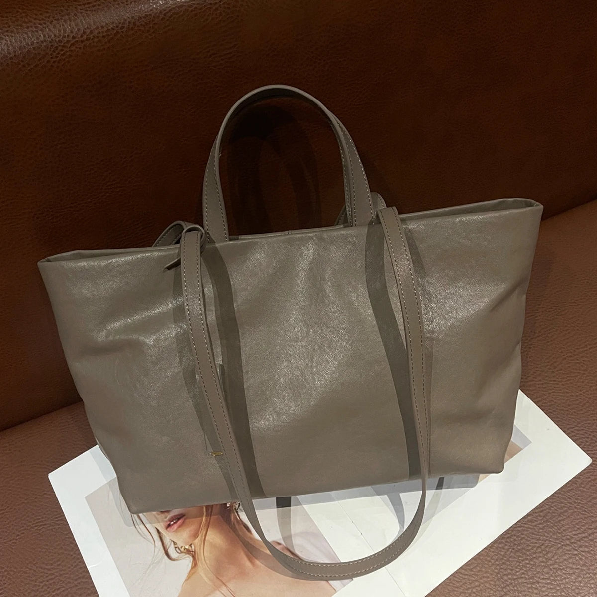 Classic Large Shoulder Tote
