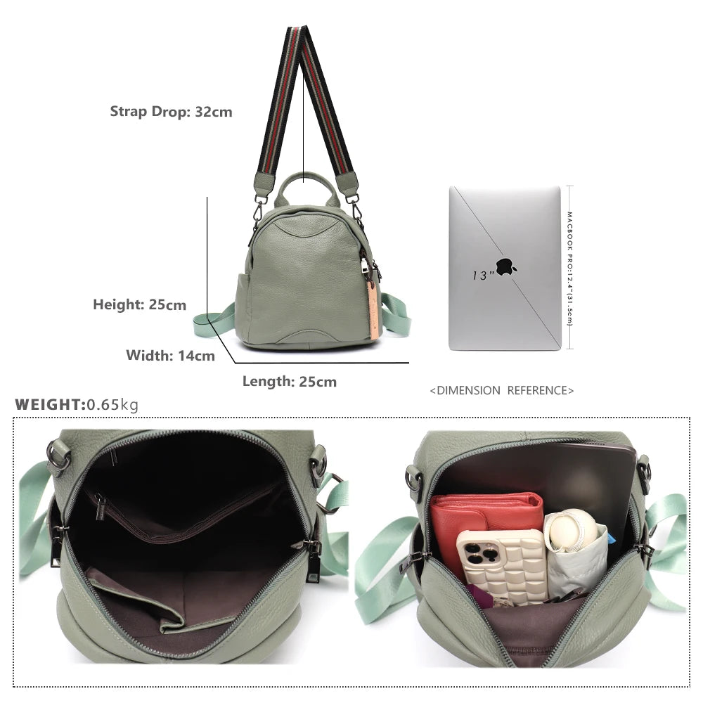 Compact Curved Backpack