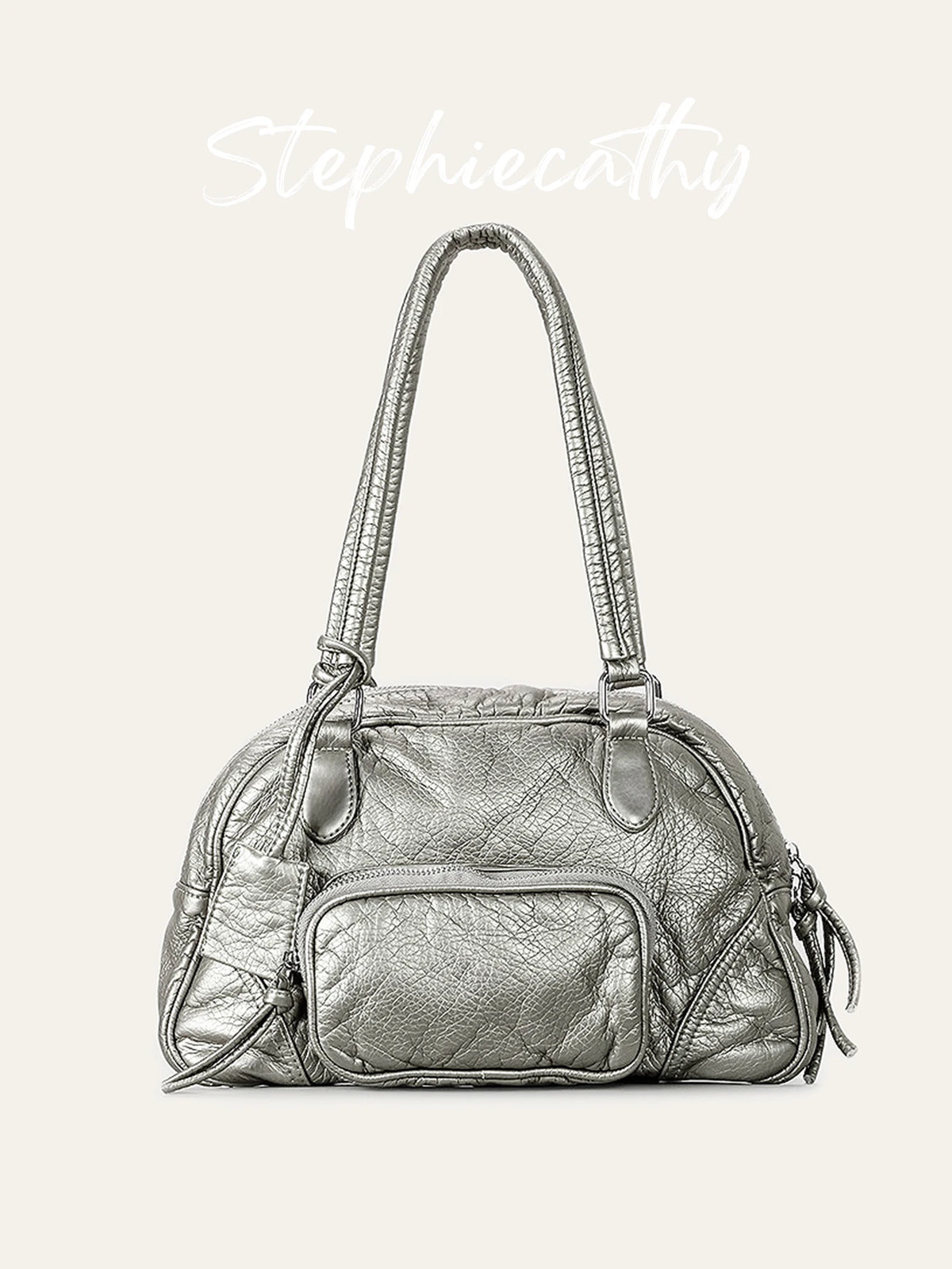 Multi-Pocket Satchel Bag