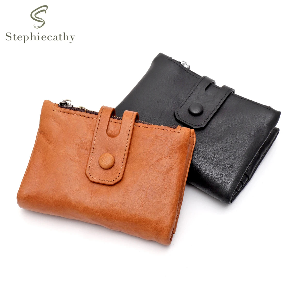 Double-Zip Snap Wallet