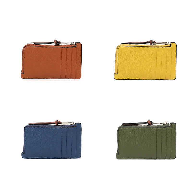 Multi-Slot Zip Card Wallet
