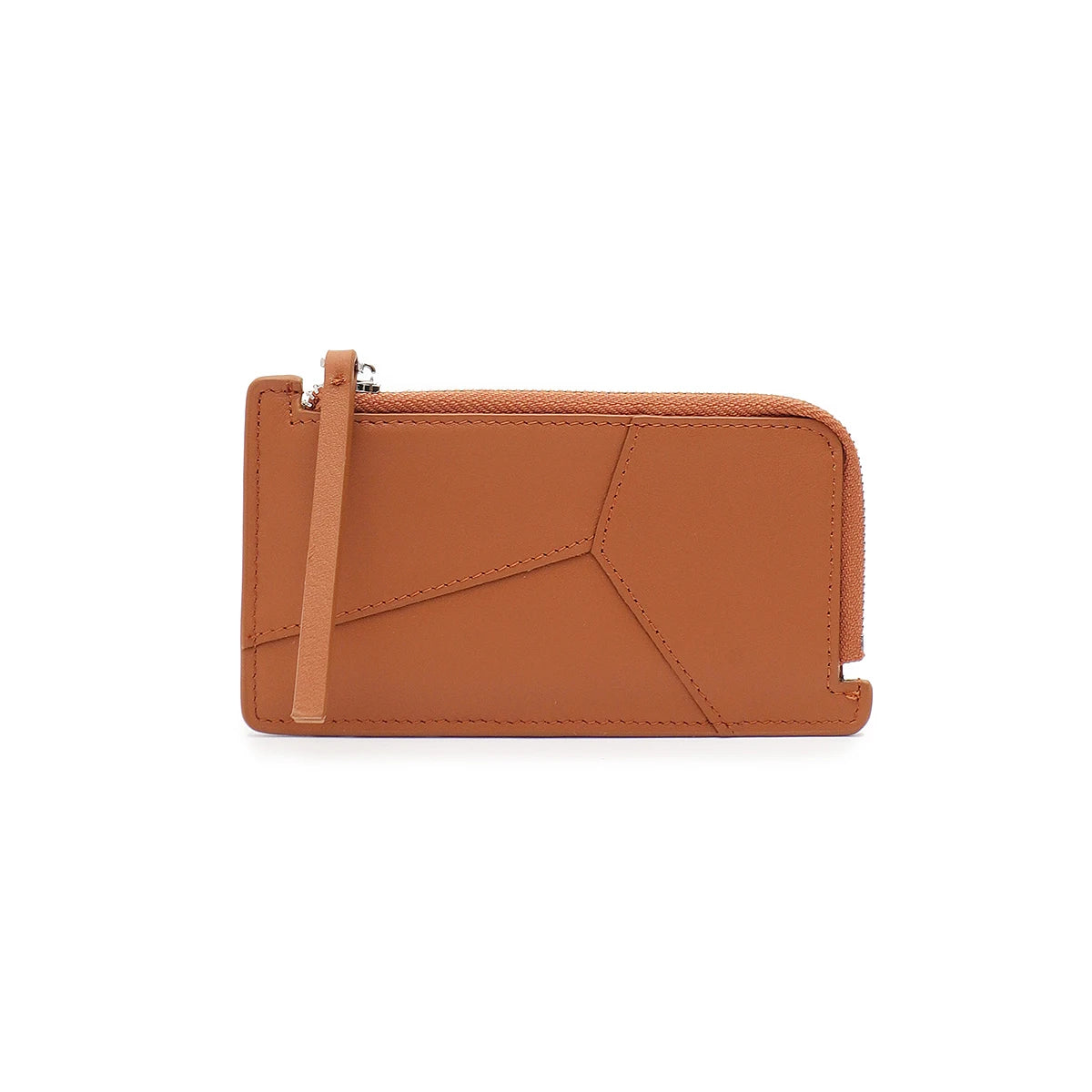 Geometric Zip Card Holder