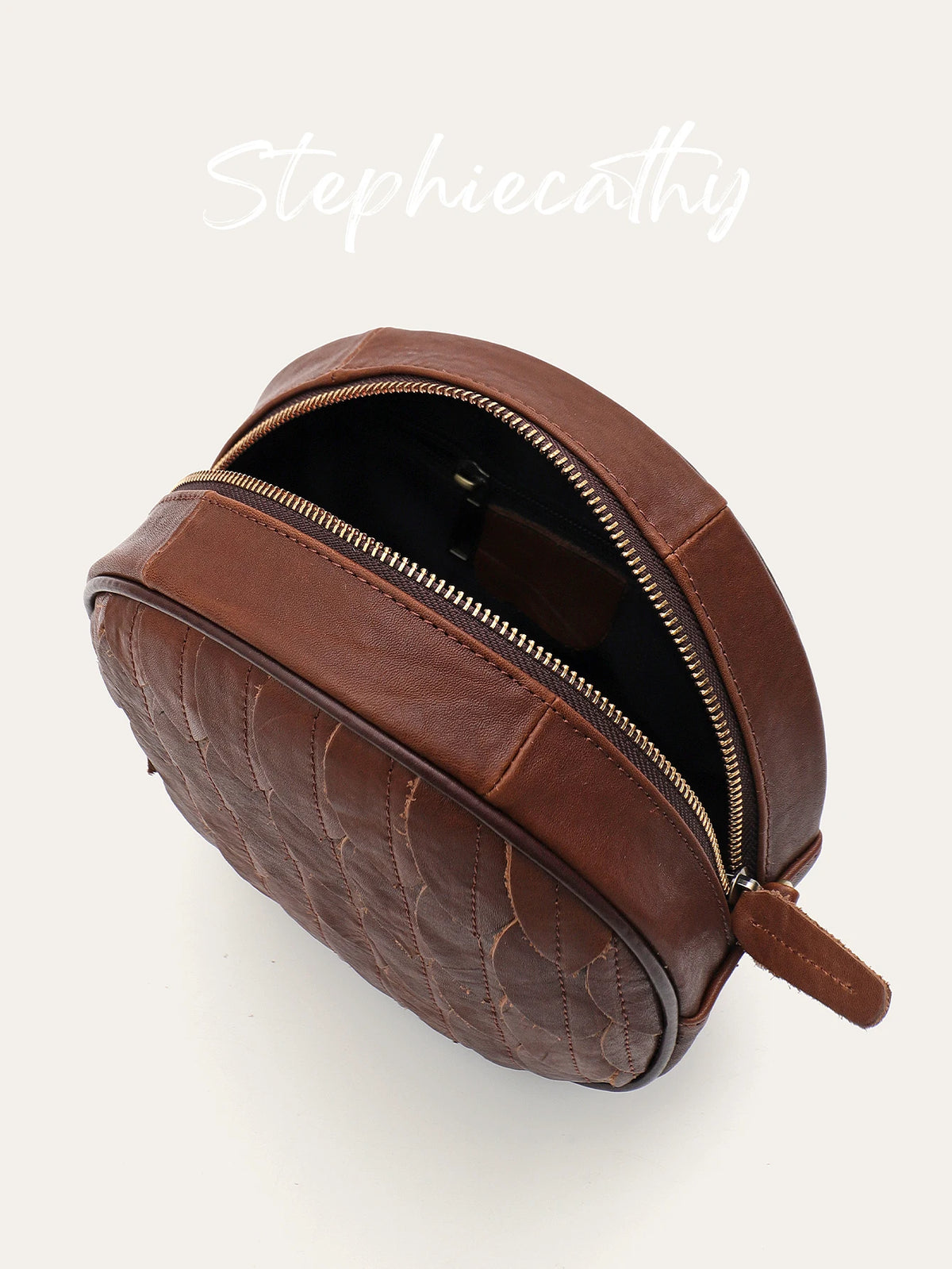 Woven Round Crossbody Bag