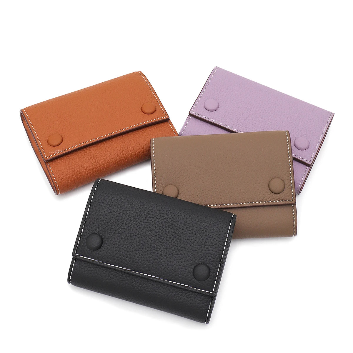 Double-Snap Trifold Wallet
